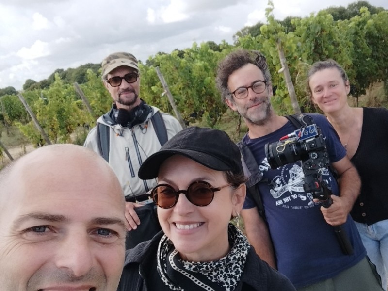 Tournage d'échappées belles -France 5 